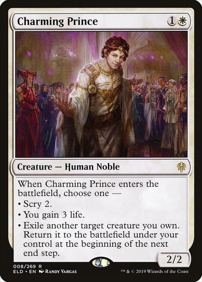 Charming Prince [Throne of Eldraine] MTG Single Magic: The Gathering  | Multizone: Comics And Games