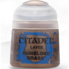 Citadel Layer Paint Paint Games Workshop Runelord Brass  | Multizone: Comics And Games