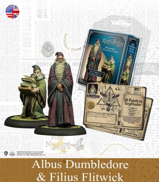 DUMBLEDORE & FLITWICK Miniatures knight models  | Multizone: Comics And Games