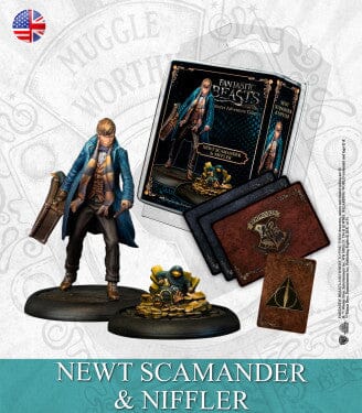 NEWT SCAMANDER Y ESCARBATO Miniatures knight models  | Multizone: Comics And Games