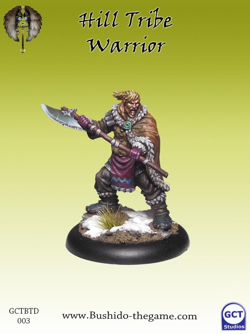 Hilltribe warrior Bushido GCT Studios  | Multizone: Comics And Games