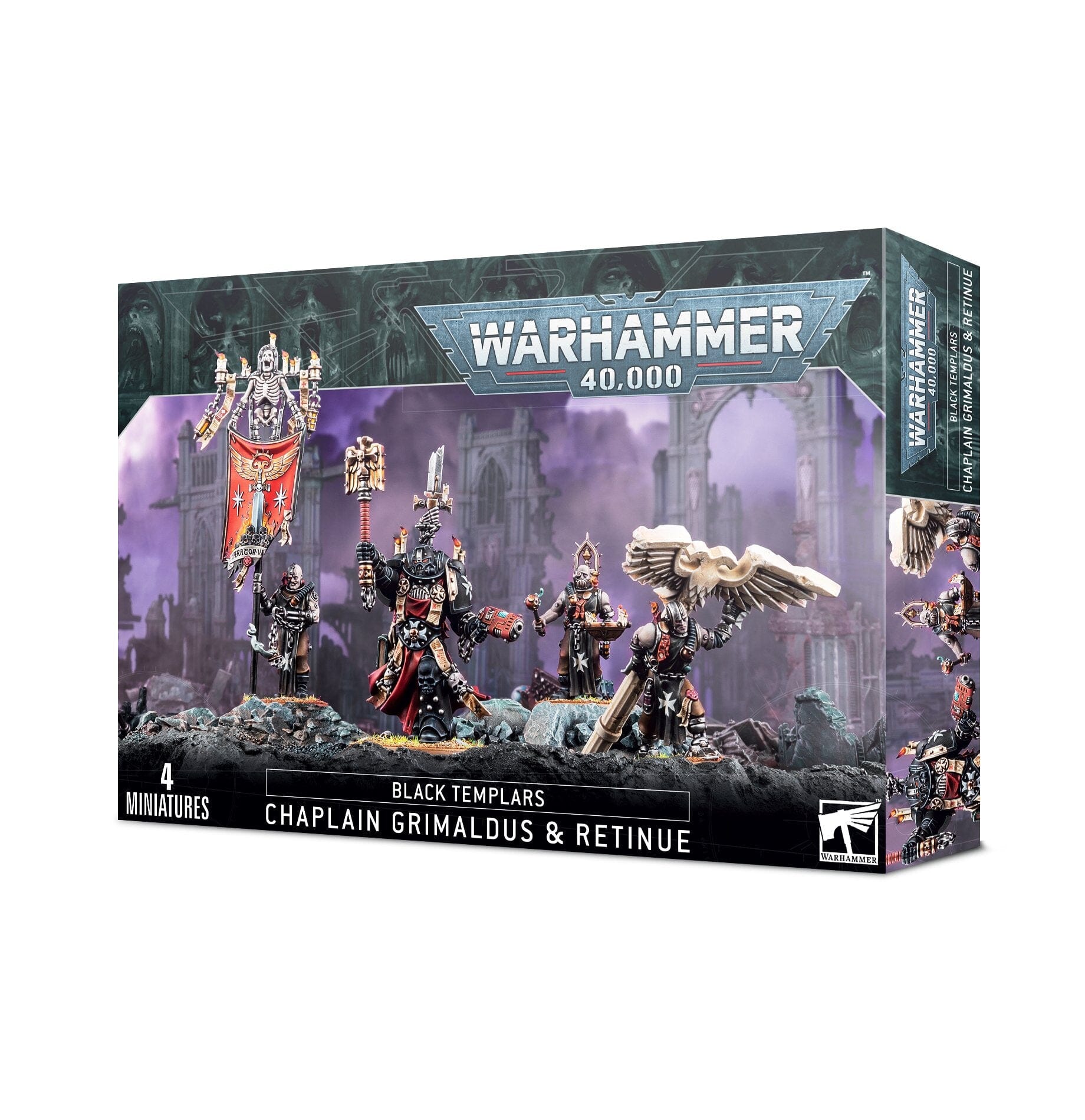 CHAPLAIN GRIMALDUS AND RETINUE Games Workshop Games Workshop  | Multizone: Comics And Games