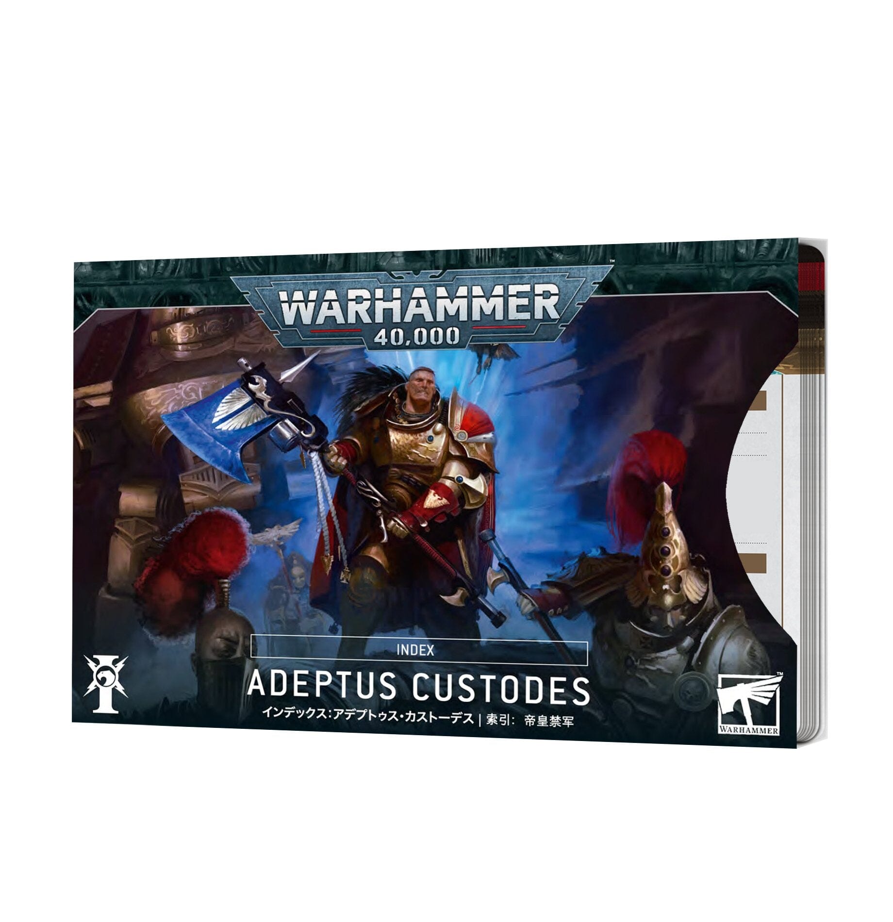 ADEPTUS CUSTODES: INDEX CARDS Games Workshop Games Workshop  | Multizone: Comics And Games