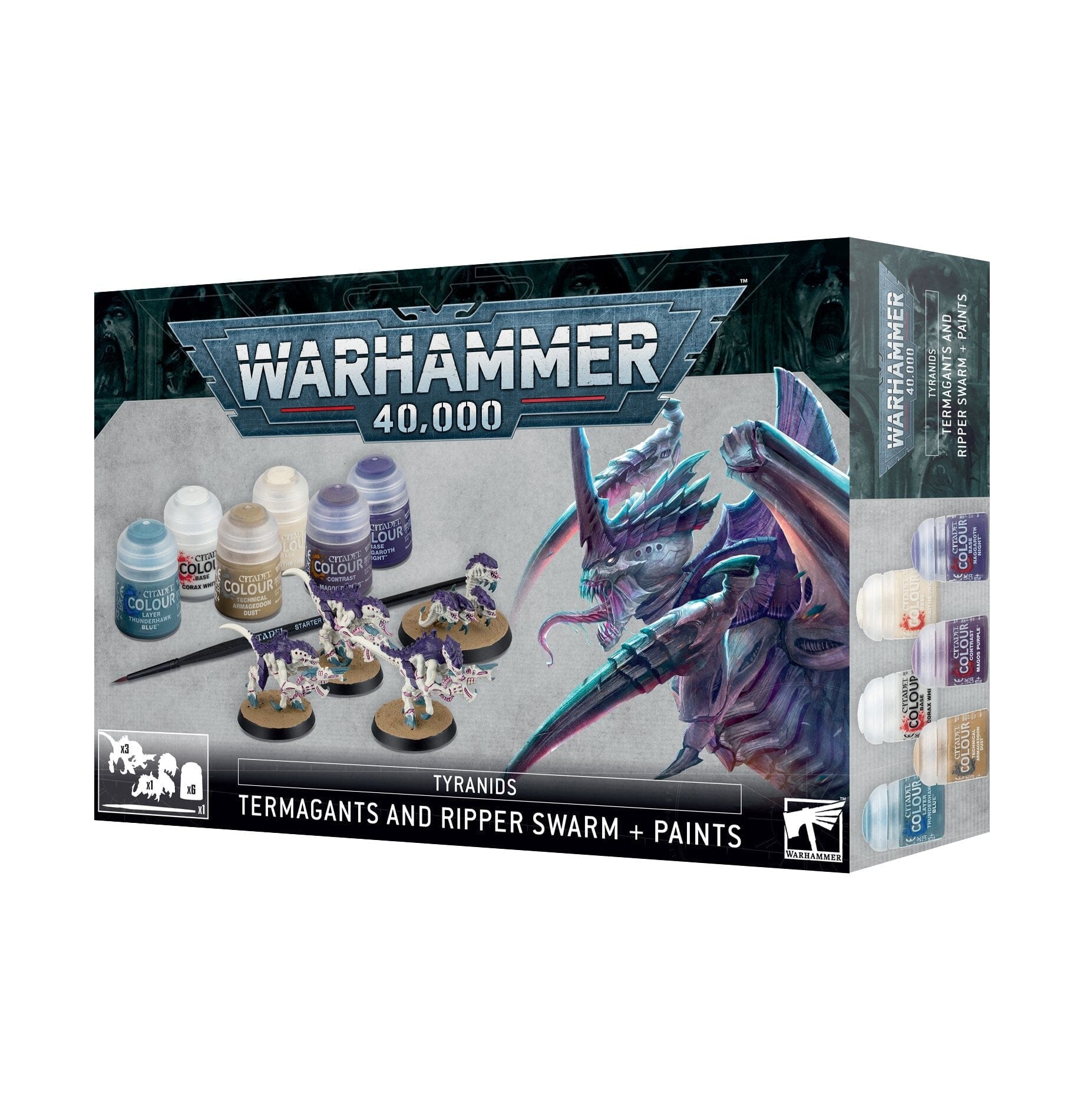 TERMAGANTS AND RIPPER SWARM PAINT SET Games Workshop Games Workshop  | Multizone: Comics And Games