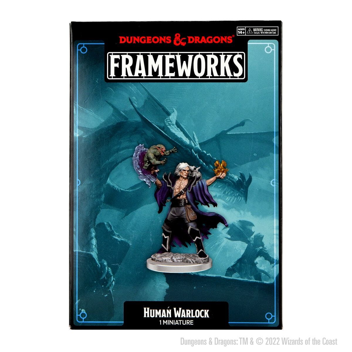 D&D Frameworks: Human Warlock D&D WizKids  | Multizone: Comics And Games