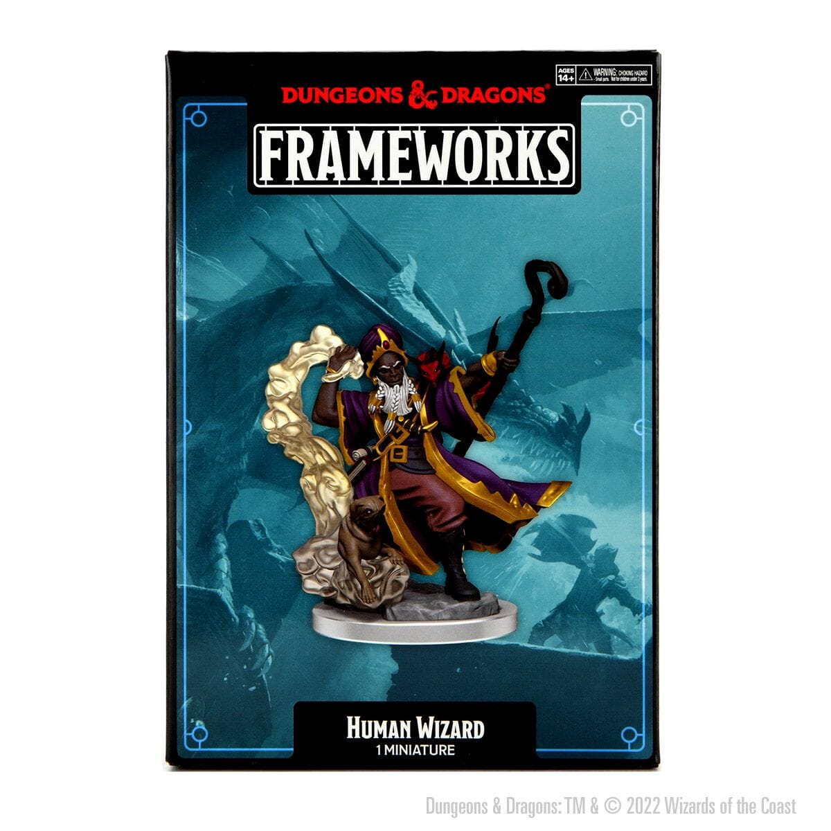 D&D Frameworks: Human Wizard D&D WizKids  | Multizone: Comics And Games
