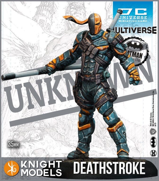 Deathstroke Batman Miniature Game Knight Models  | Multizone: Comics And Games