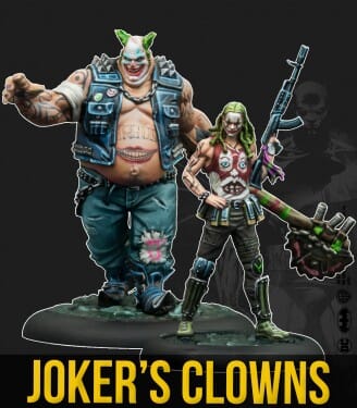 JOKER'S CLOWNS Batman Miniature Game Knight Models  | Multizone: Comics And Games
