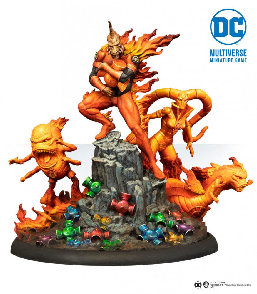 Larfleeze, Greed Lord Batman Miniature Game Knight Models  | Multizone: Comics And Games