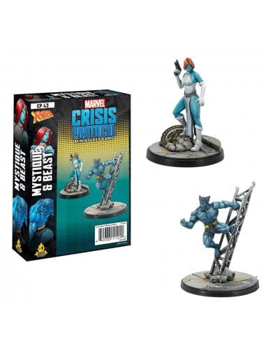 Marvel Crisis Protocol: Beast & Mystique Atomic Mass Games  | Multizone: Comics And Games