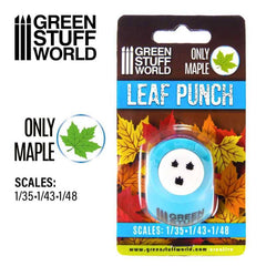 Miniature Punch ( Leaf Punch ) Hobby Product Green Stuff World Blue Maple Leaf  | Multizone: Comics And Games