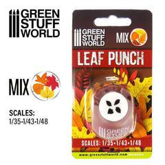 Miniature Punch ( Leaf Punch ) Hobby Product Green Stuff World Red Leaf Mix  | Multizone: Comics And Games