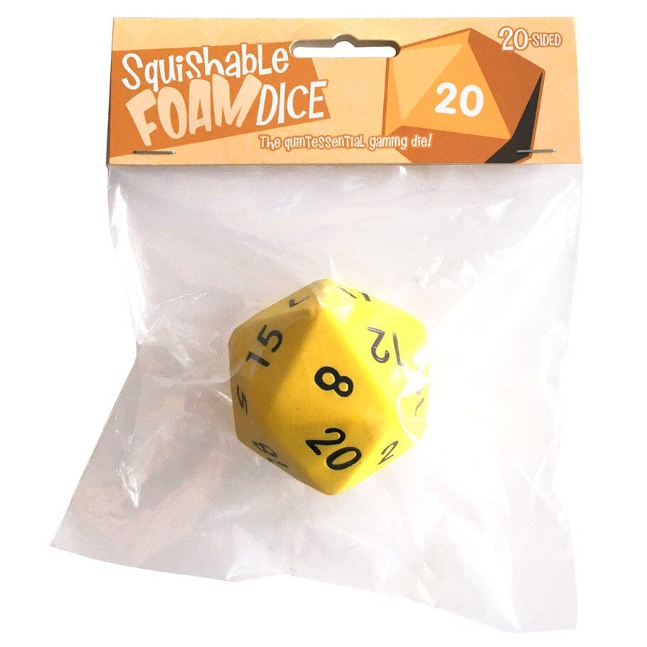 Squishable Foam Dice- Big Ol' D20 Dice Multizone  | Multizone: Comics And Games