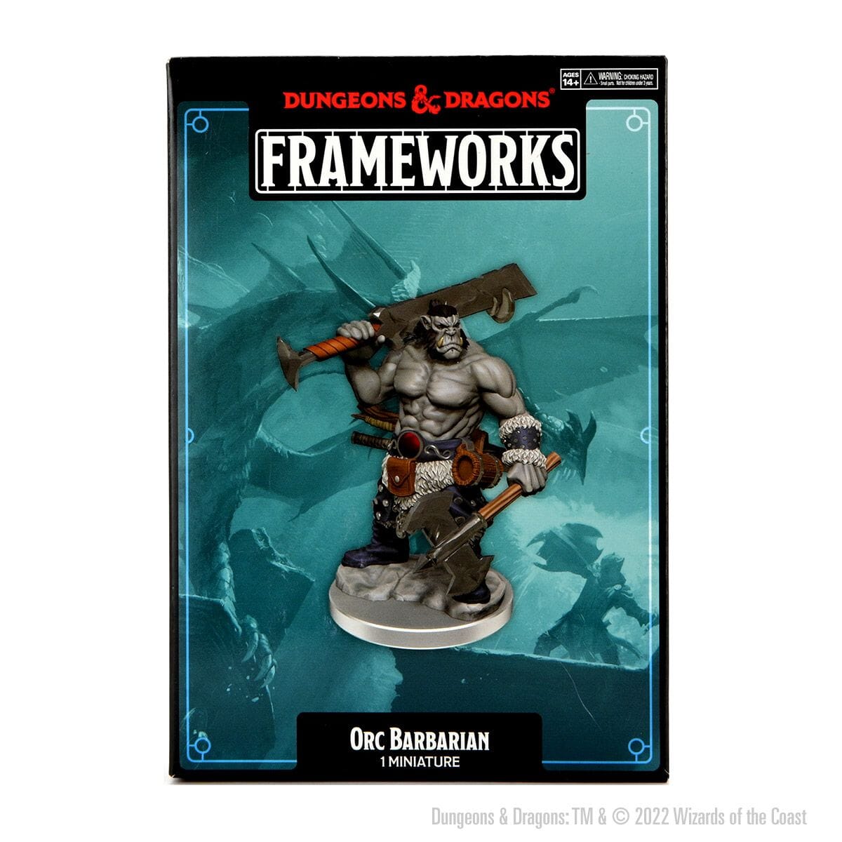 D&D Frameworks: Orc Barbarian D&D WizKids  | Multizone: Comics And Games