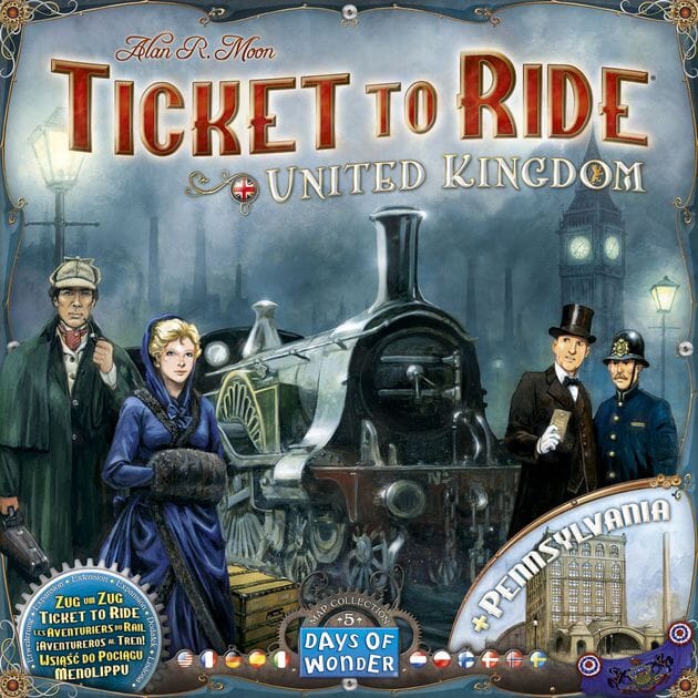 Ticket to ride: United kingdom Board game Multizone  | Multizone: Comics And Games