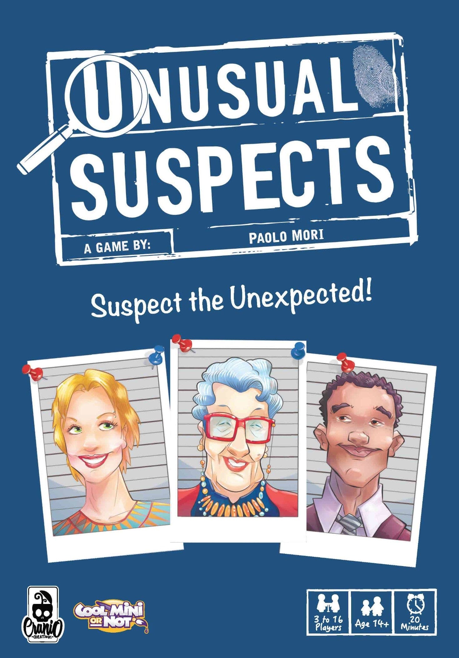 Unusual Suspects Board Game Multizone  | Multizone: Comics And Games