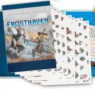 Frosthaven: Removable Stickers frosthaven Multizone: Comics And Games  | Multizone: Comics And Games