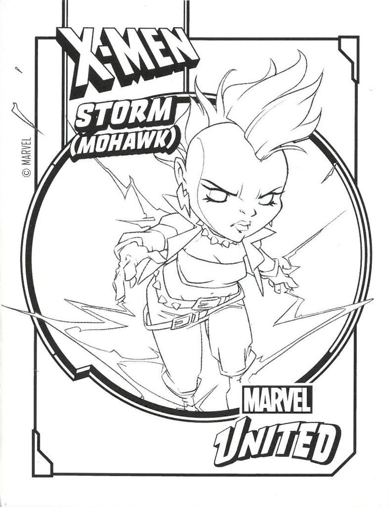 X-Men Marvel United: Storm (Mohawk) Board Games CMON  | Multizone: Comics And Games