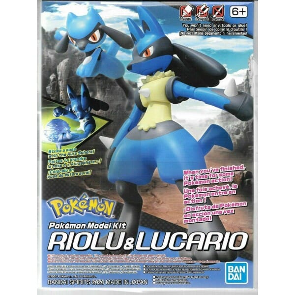 Pokemon Model Kit Riolu & Lucario Bandai  | Multizone: Comics And Games