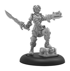 Warcaster Neo-Mechanika Solos Multizone: Comics And Games Captain Redblade  | Multizone: Comics And Games