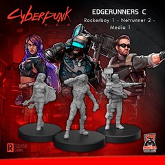 Cyberpunk Red Miniatures: Edgerunners Accessories|Accessoires Multizone: Comics And Games Edgerunners C  | Multizone: Comics And Games