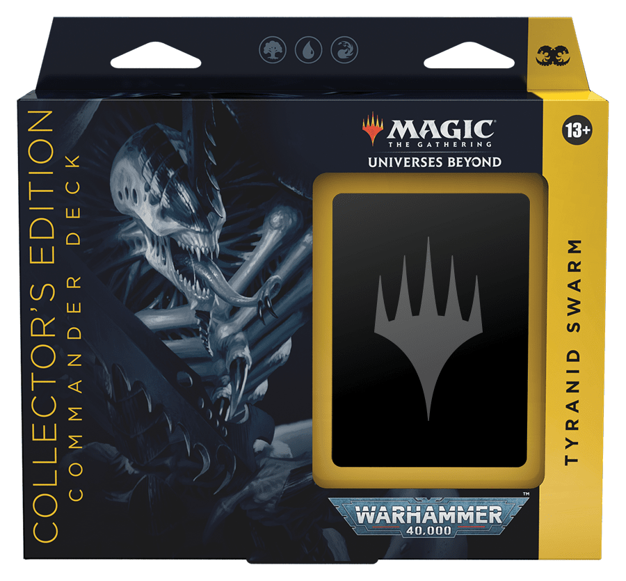 COLLECTOR'S EDITION Warhammer 40k commander decks (FULL FOIL) MTG Multizone: Comics And Games Tyranid swarm  | Multizone: Comics And Games