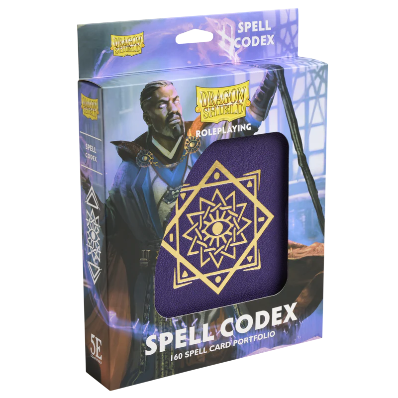 Dragon shield Spell codex RPG Multizone: Comics And Games Iron Grey  | Multizone: Comics And Games