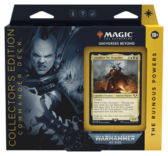 COLLECTOR'S EDITION Warhammer 40k commander decks (FULL FOIL) MTG Multizone: Comics And Games The Ruinous Powers  | Multizone: Comics And Games