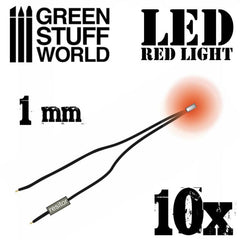 LED Lights - 2mm Miniatures|Figurines Green Stuff World Red  | Multizone: Comics And Games