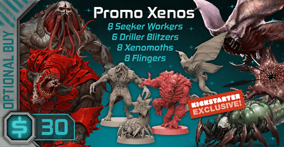 Zombicide: Invader - Xenos promos Board game Multizone  | Multizone: Comics And Games