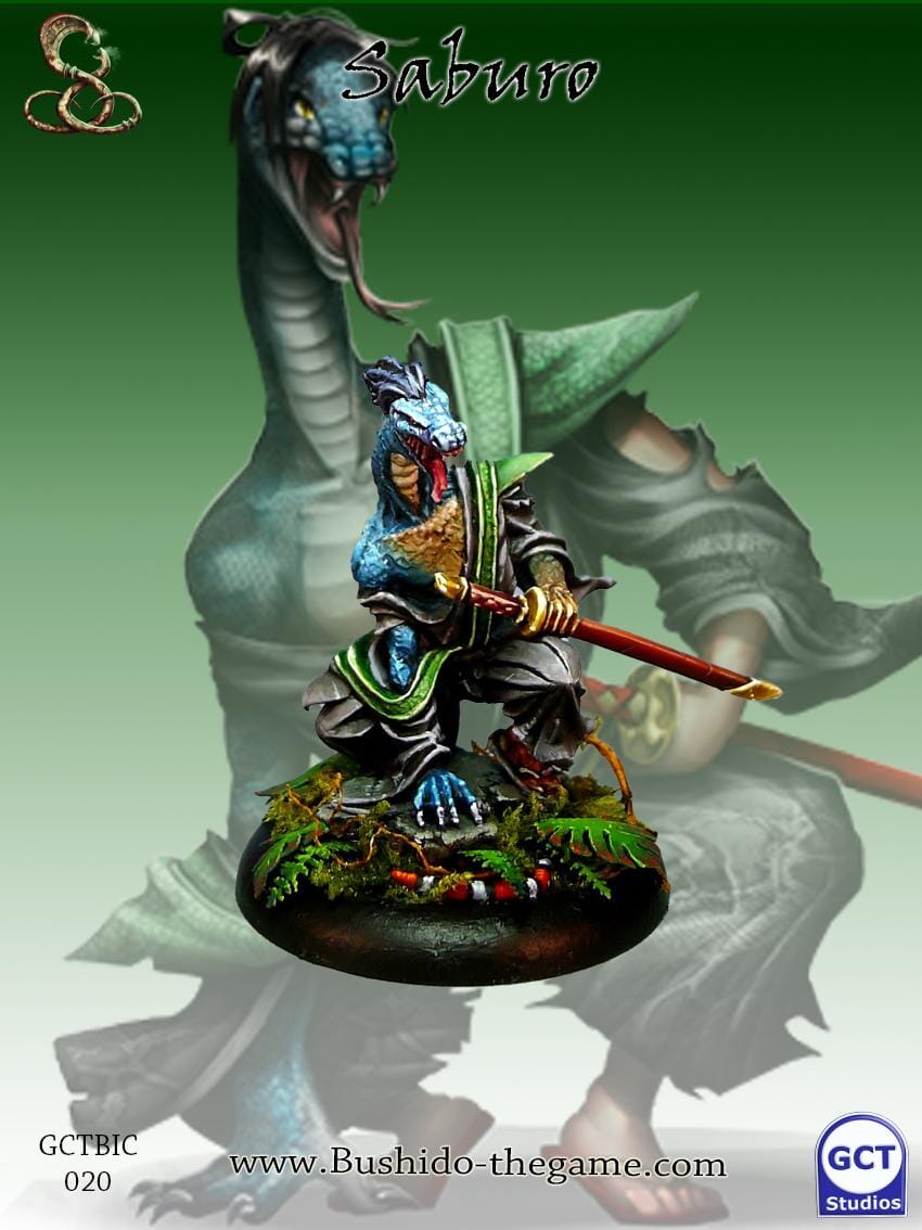 Saburo Miniatures|Figurines GCT Studios  | Multizone: Comics And Games