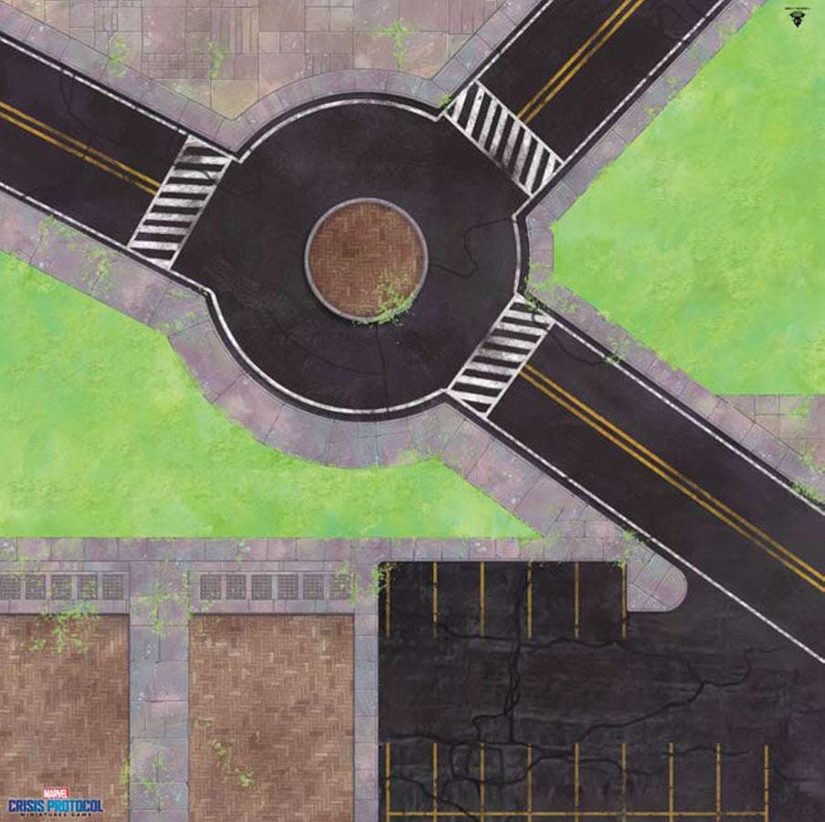 CP ROUNDABOUT KNOCKOUT GAME MAT Multizone: Comics And Games  | Multizone: Comics And Games