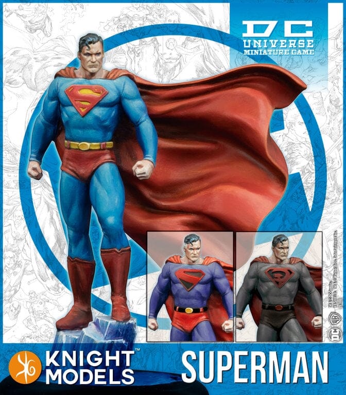 Superman (resin) Batman Miniature Game Knight Models  | Multizone: Comics And Games