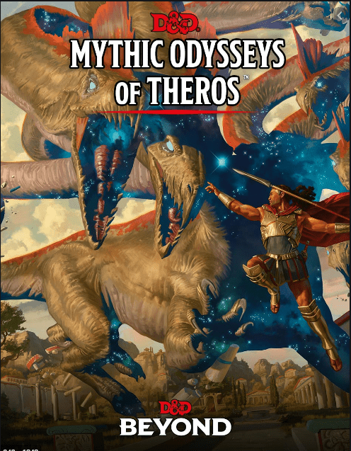 Mythic Odysee of Theros D&D 5e Multizone: Comics And Games Hobby exclusive  | Multizone: Comics And Games