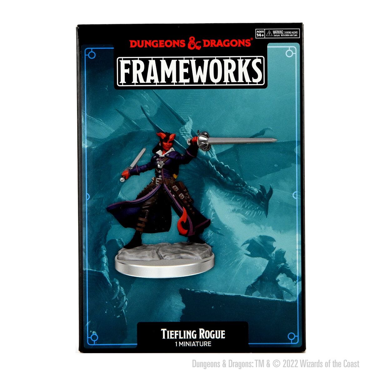 D&D Frameworks: Tiefling Rogue D&D WizKids  | Multizone: Comics And Games