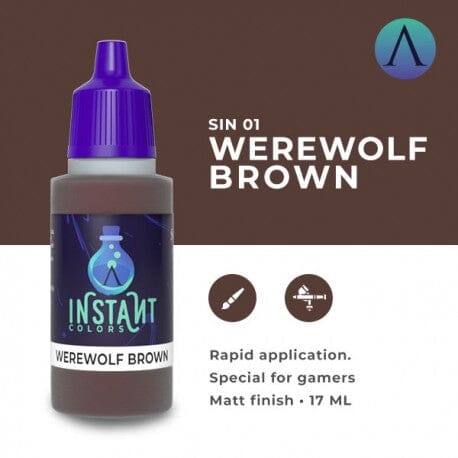 Scale75: Instant Colours Paint Scale75 SIN01 WEREWOLF BROWN  | Multizone: Comics And Games