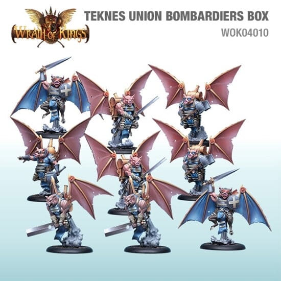 Wrath of kings -Union Bombardiers Miniature Game Other Multizone  | Multizone: Comics And Games